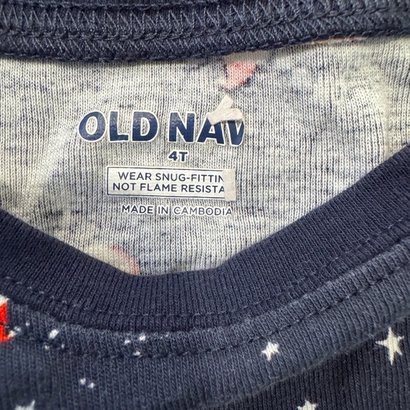 Santa Print Kids Pajamas - Picture 2 of 2